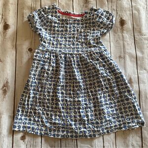 Mini boden summer dress seashells vguc 7/8
